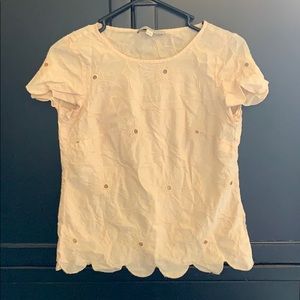 Light pink LOFT blouse